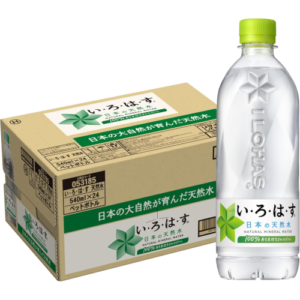 い・ろ・は・す 天然水 540ml ×24本 ケース＆ボトル